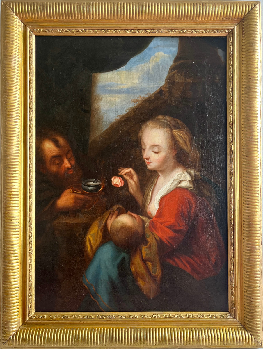 "the Holy Family" French School, Early 19th Century