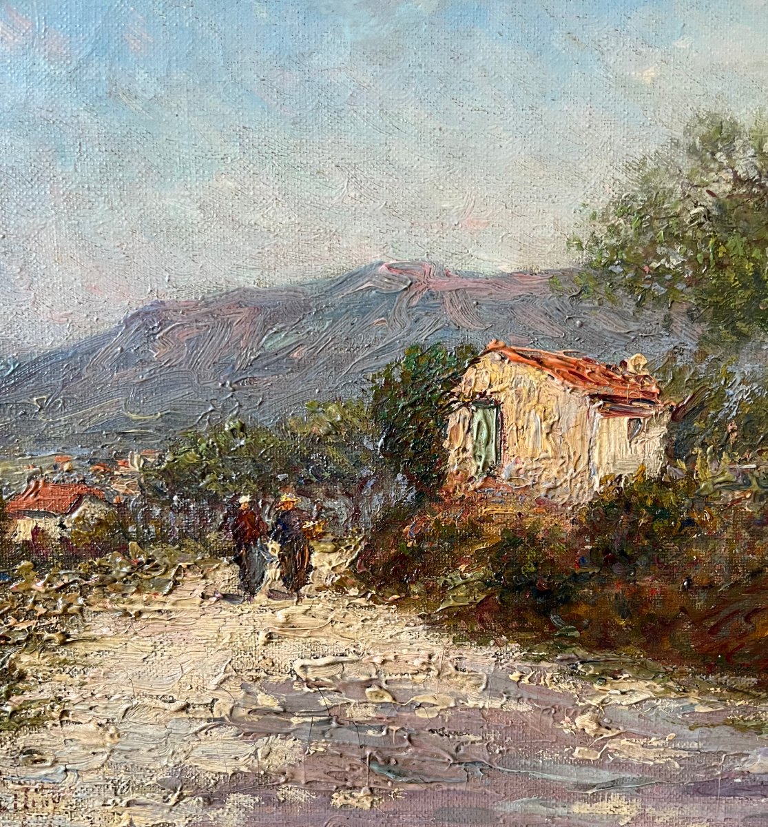"landscape Of Provence" Henry Malfroy-photo-4