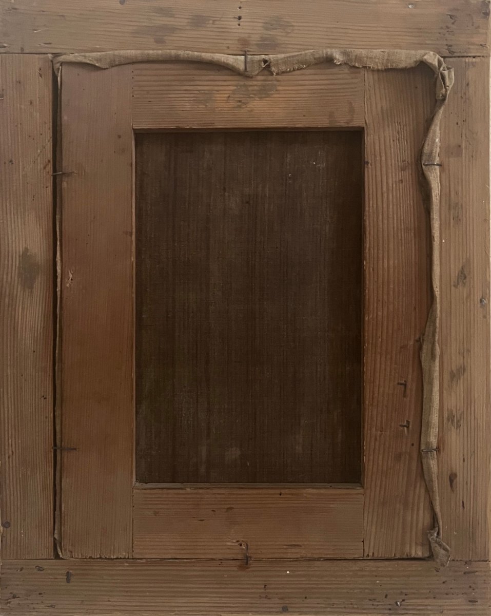 "man With A White Tie" French School, Late 18th Century-photo-2