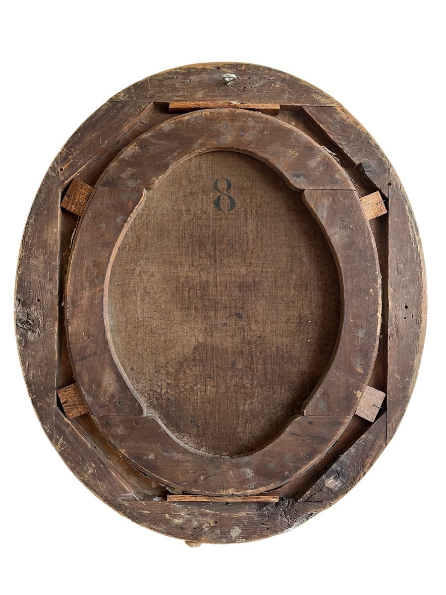 "little Girl With Red Hair" French School, 19th Century-photo-2