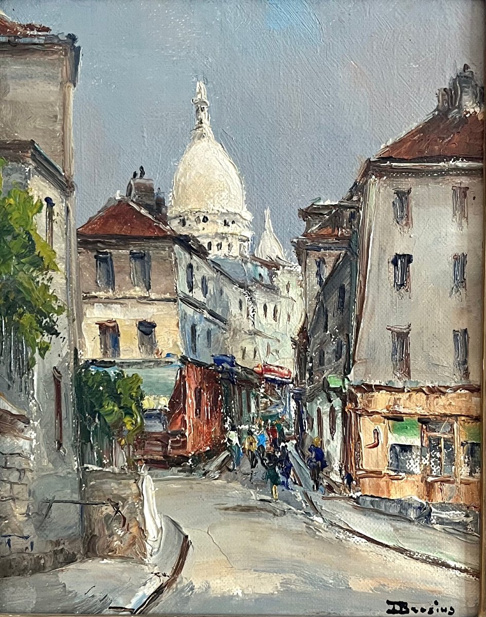 "Montmartre, la rue Norvins" Julian Brosius-photo-2