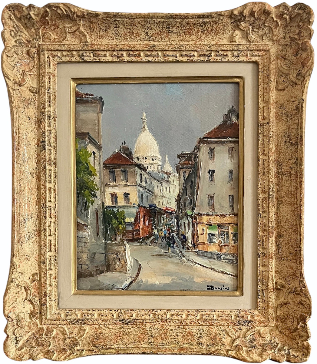 "Montmartre, la rue Norvins" Julian Brosius
