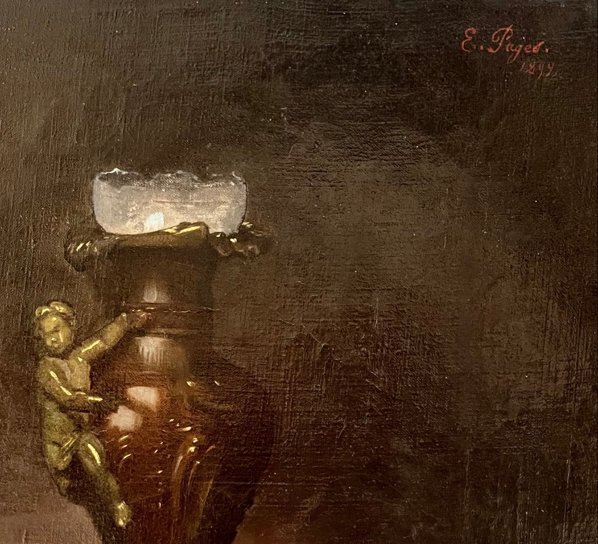 "composition With A Bust Of Molière" E. Pages 1899-photo-1