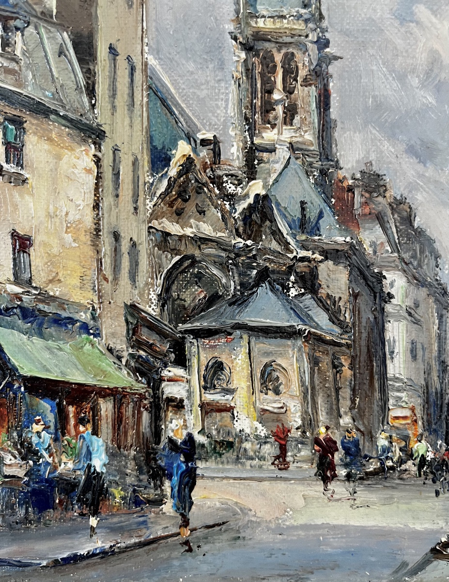 « Eglise St-Séverin à Paris » Julian Brosius-photo-3