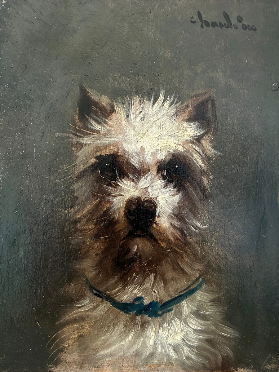 "dog Portrait" Jules Chardigny-photo-2