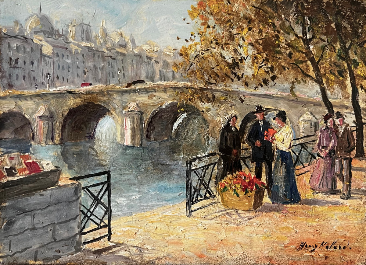 "paris, The Marie Bridge" Henry Mallard-photo-2