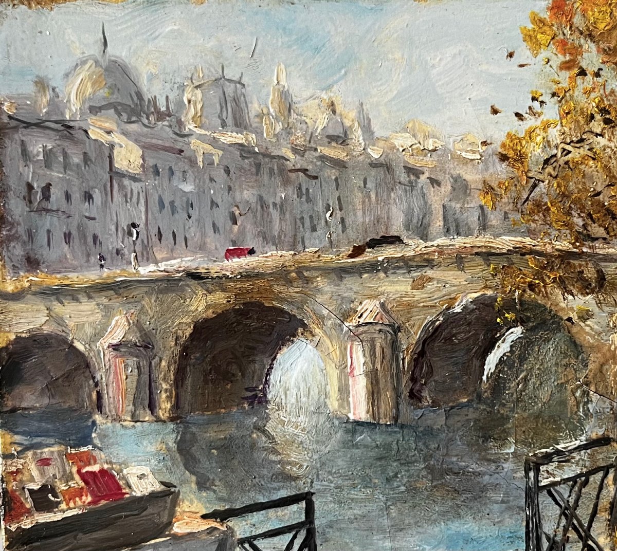 "paris, The Marie Bridge" Henry Mallard-photo-4