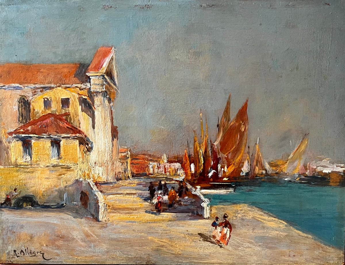 "Venise, église de la Pietà" Raymond Allègre-photo-2