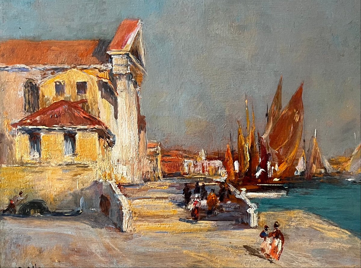 "Venise, église de la Pietà" Raymond Allègre-photo-3