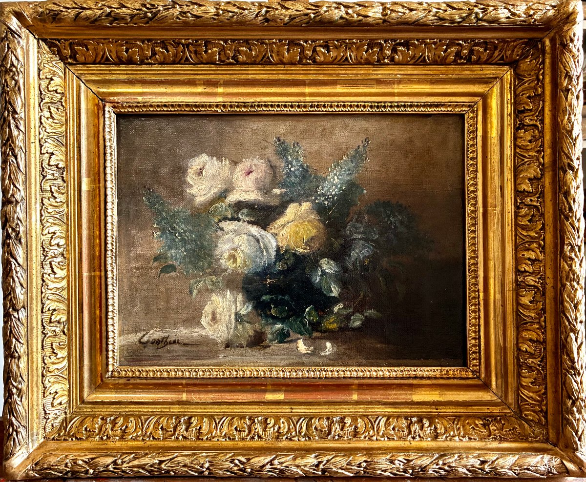 "Bouquet de roses" Gonthier