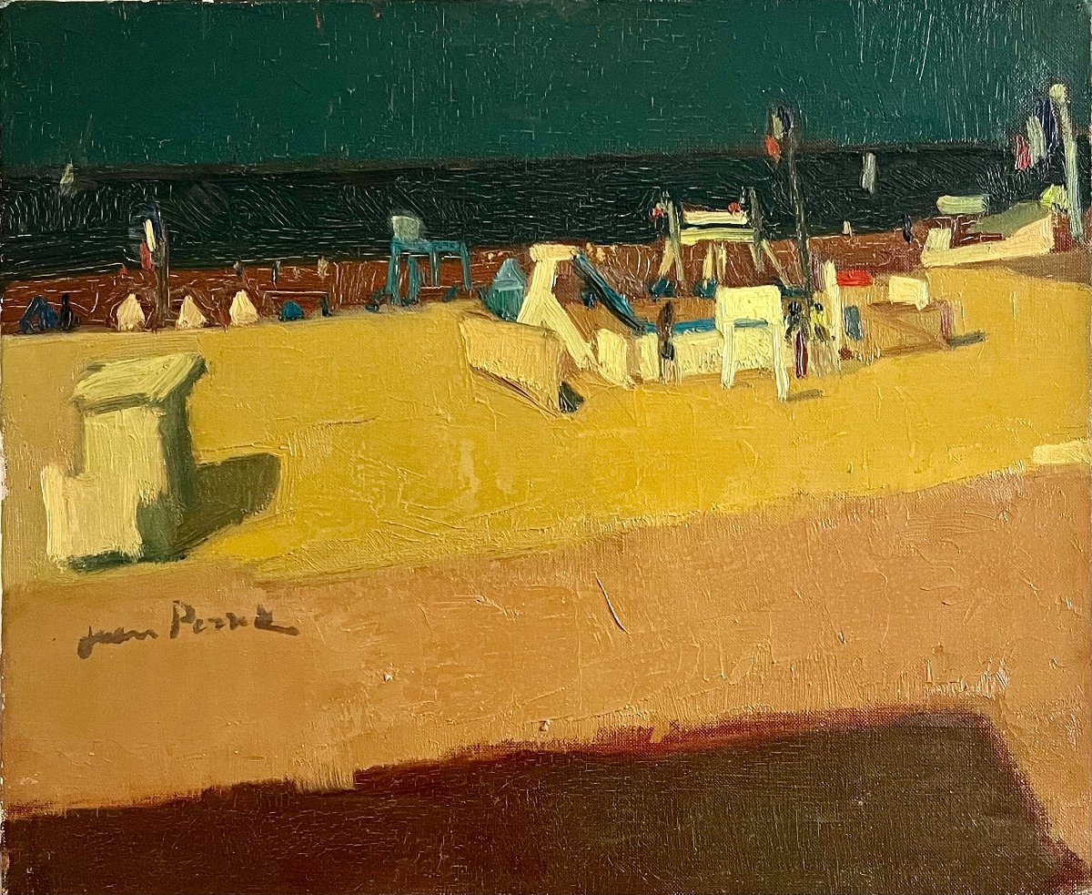 "Plage en Vendée" Jean Perret