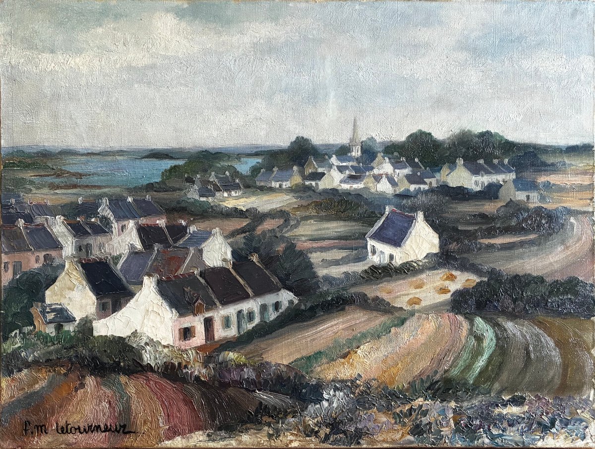 "breton Village" France—marie Letourneur