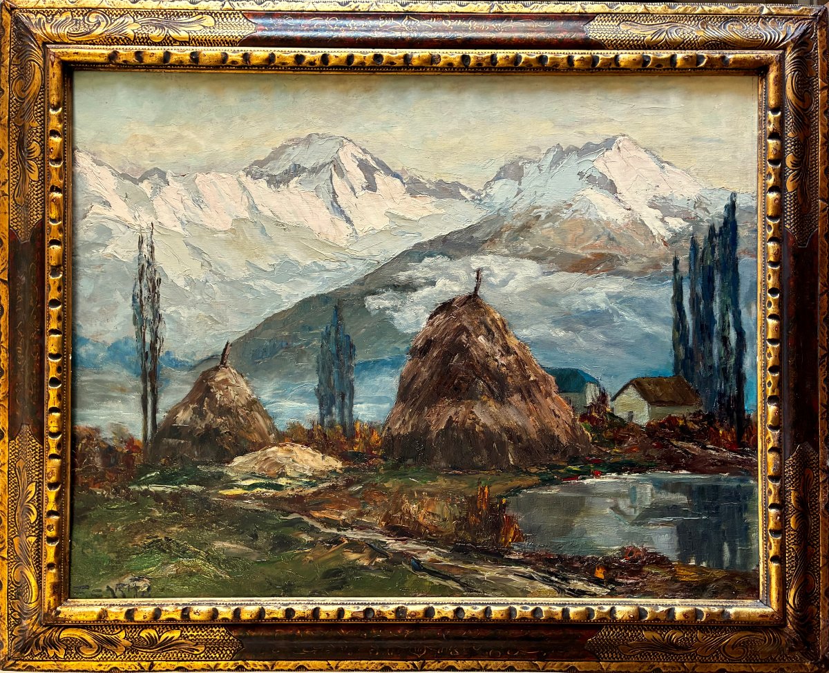 "L'Aile froide, massif des Ecrins" Francis Cariffa