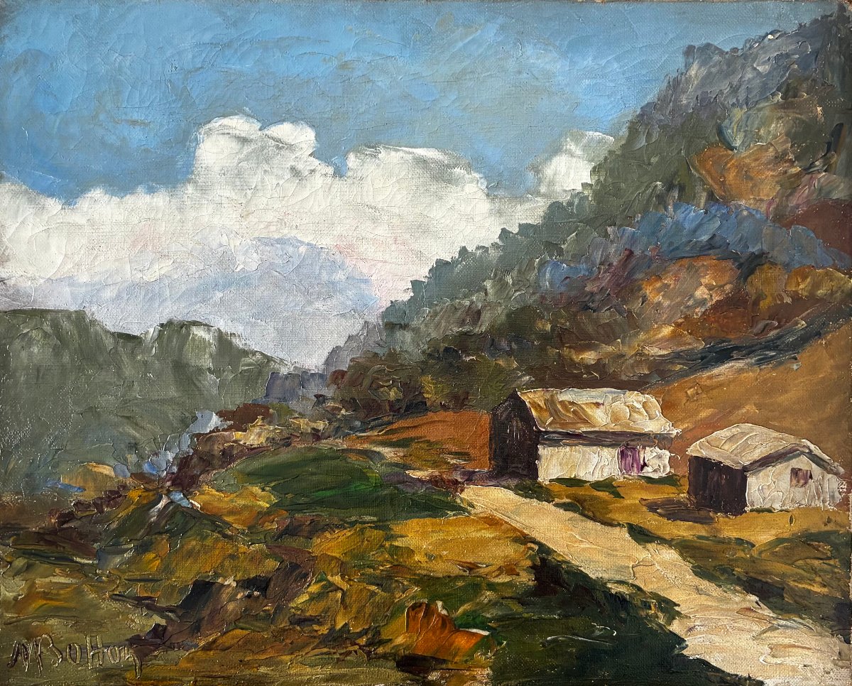 "Refuge alpin" Marcelle Botton