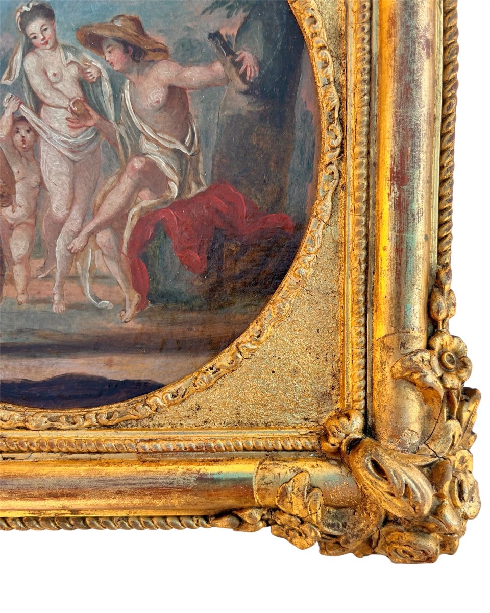 "La dispute des trois déesses" Ec. française 19ème-photo-1