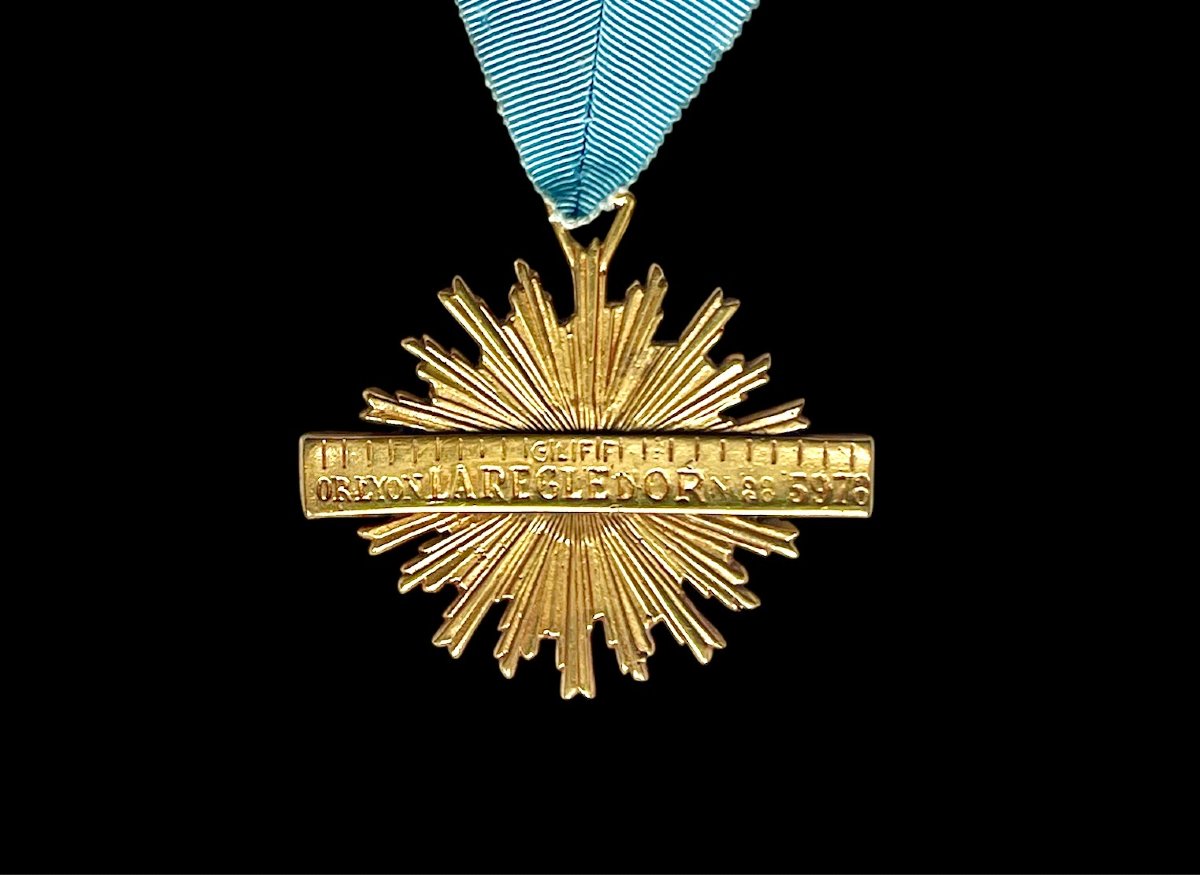 médaille maçonnique "La règle d'or" 