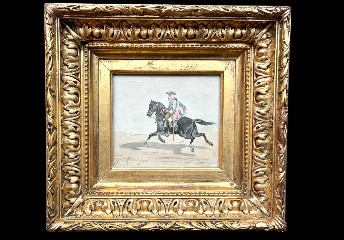 "cavalry Officer" Théodore Fort