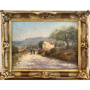 "Paysage de Provence" Henry Malfroy