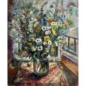 "Bouquet de fleurs des champs" Claire Weber