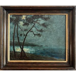 "Pins maritimes au clair de lune" Vincent Ambrosini