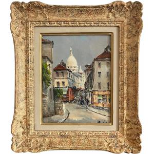 "Montmartre, la rue Norvins" Julian Brosius