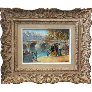 "Paris, le Pont-Marie" Henry Mallard