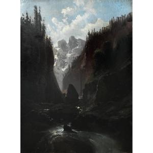 "mountain Torrent" French School 19 Th