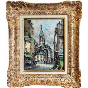 "saint-séverin Church In Paris's 5th Arrondissement" By Julian Brosius