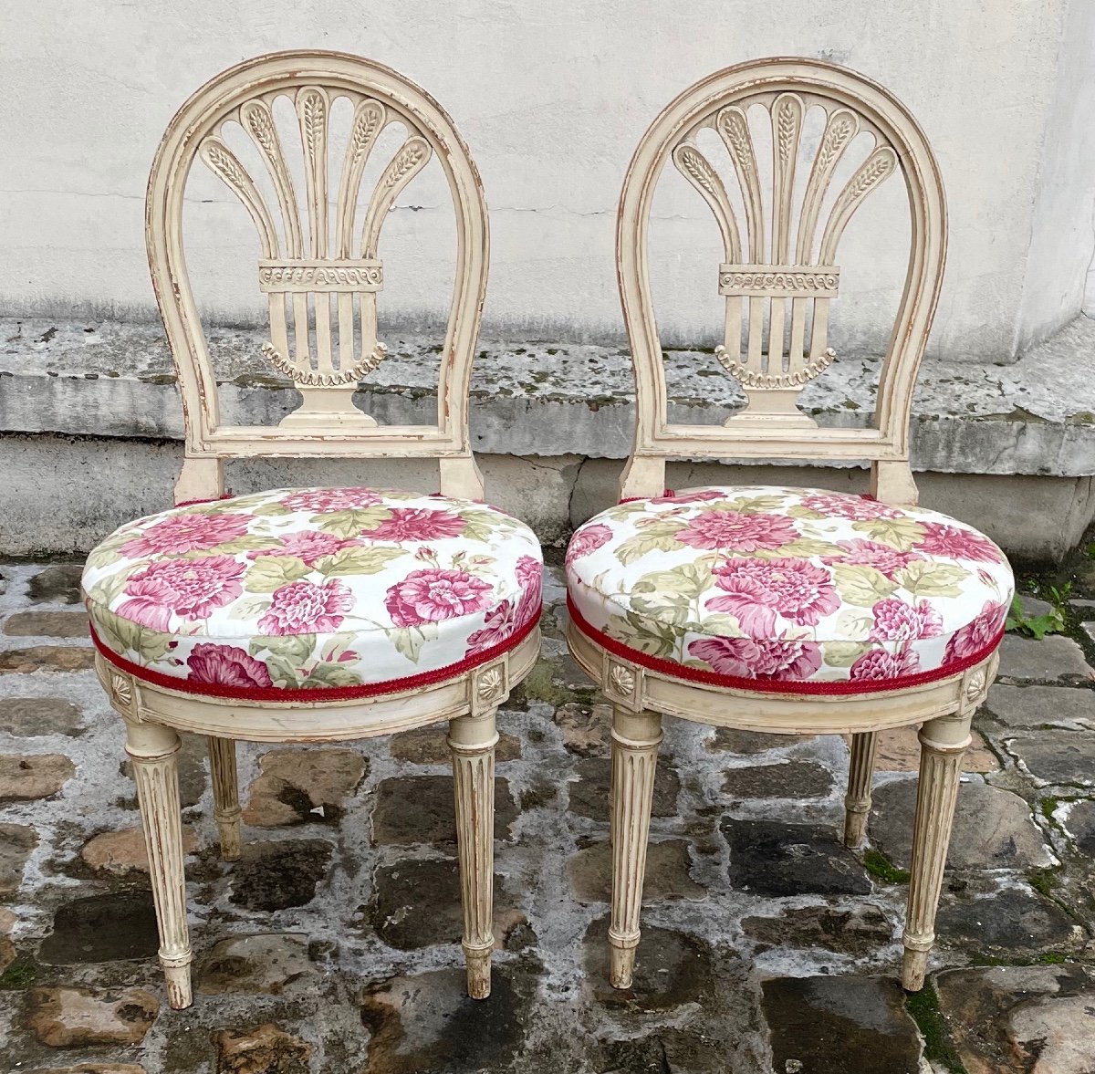 Pair Of Louis XVI Style Chairs