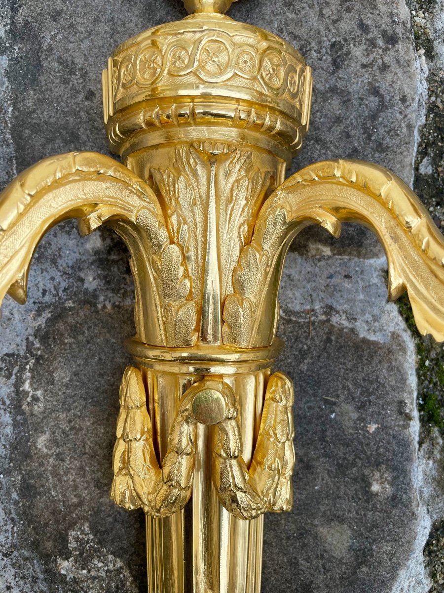 Appliques Louis XVI. D'après J.L. Prieur-photo-3