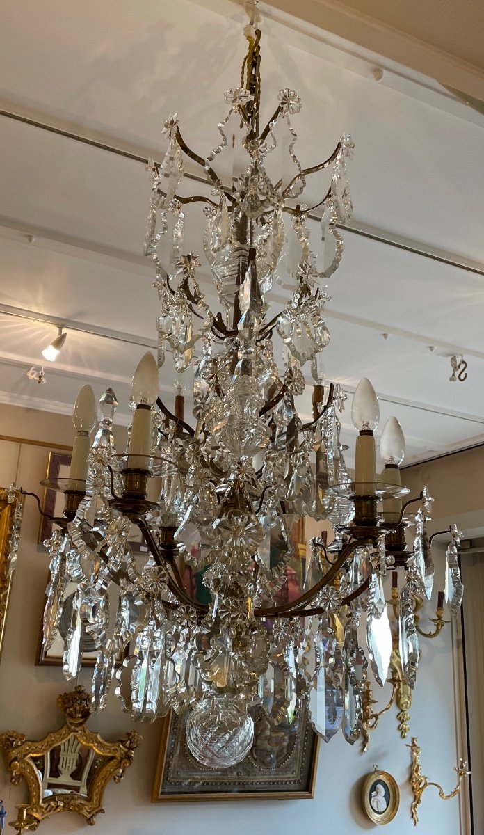 Louis XVI Crystal Chandelier-photo-2