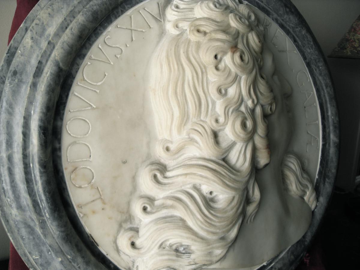 Louis XIV: Marble Sculpture-photo-3