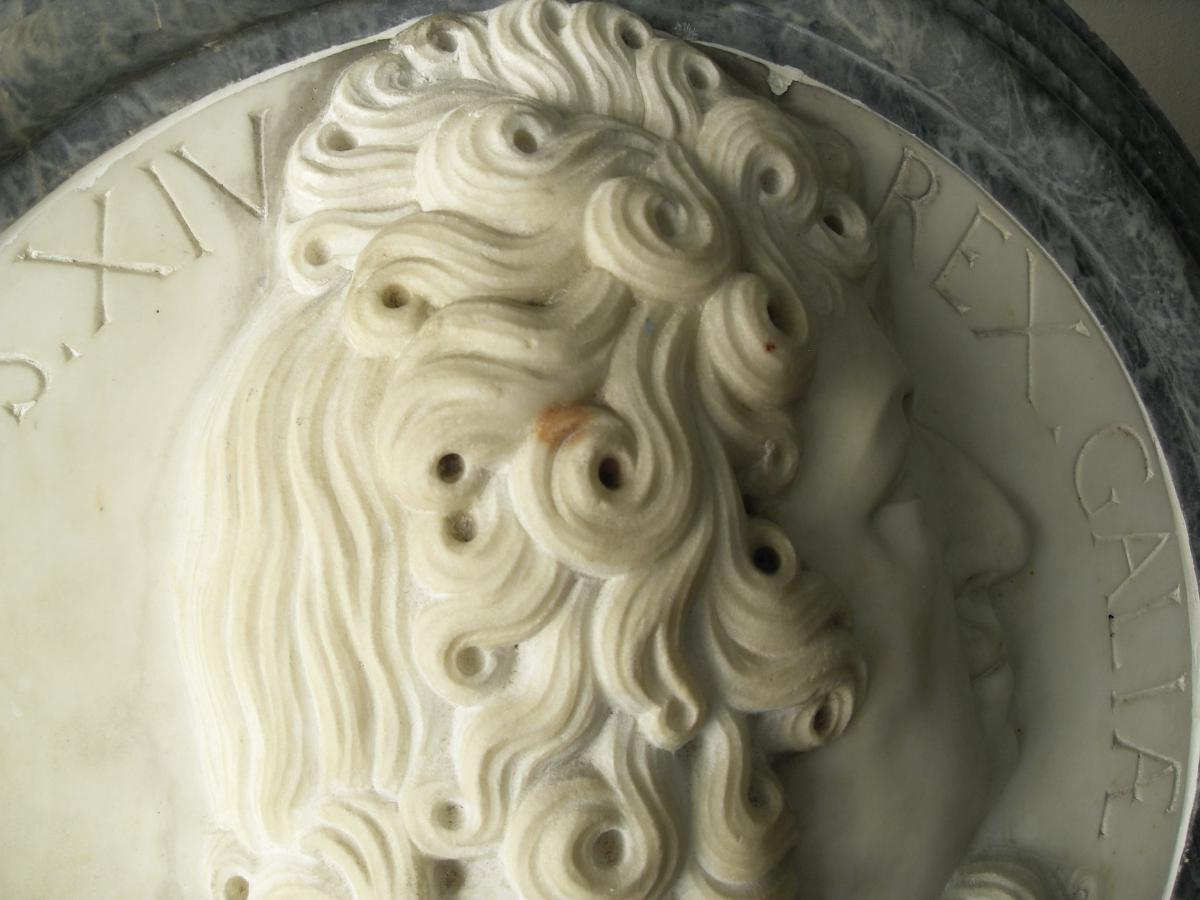 Louis XIV: Marble Sculpture-photo-4