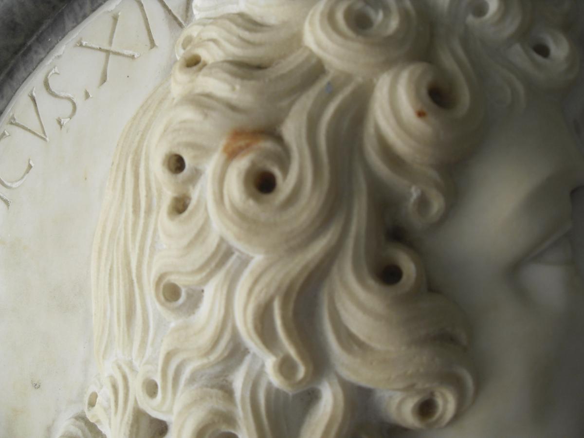 Louis XIV: Marble Sculpture-photo-1