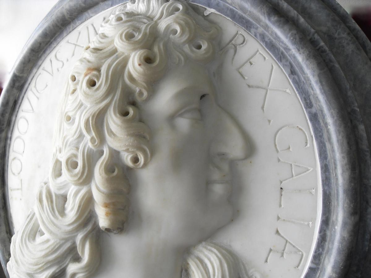 Louis XIV: Marble Sculpture-photo-2