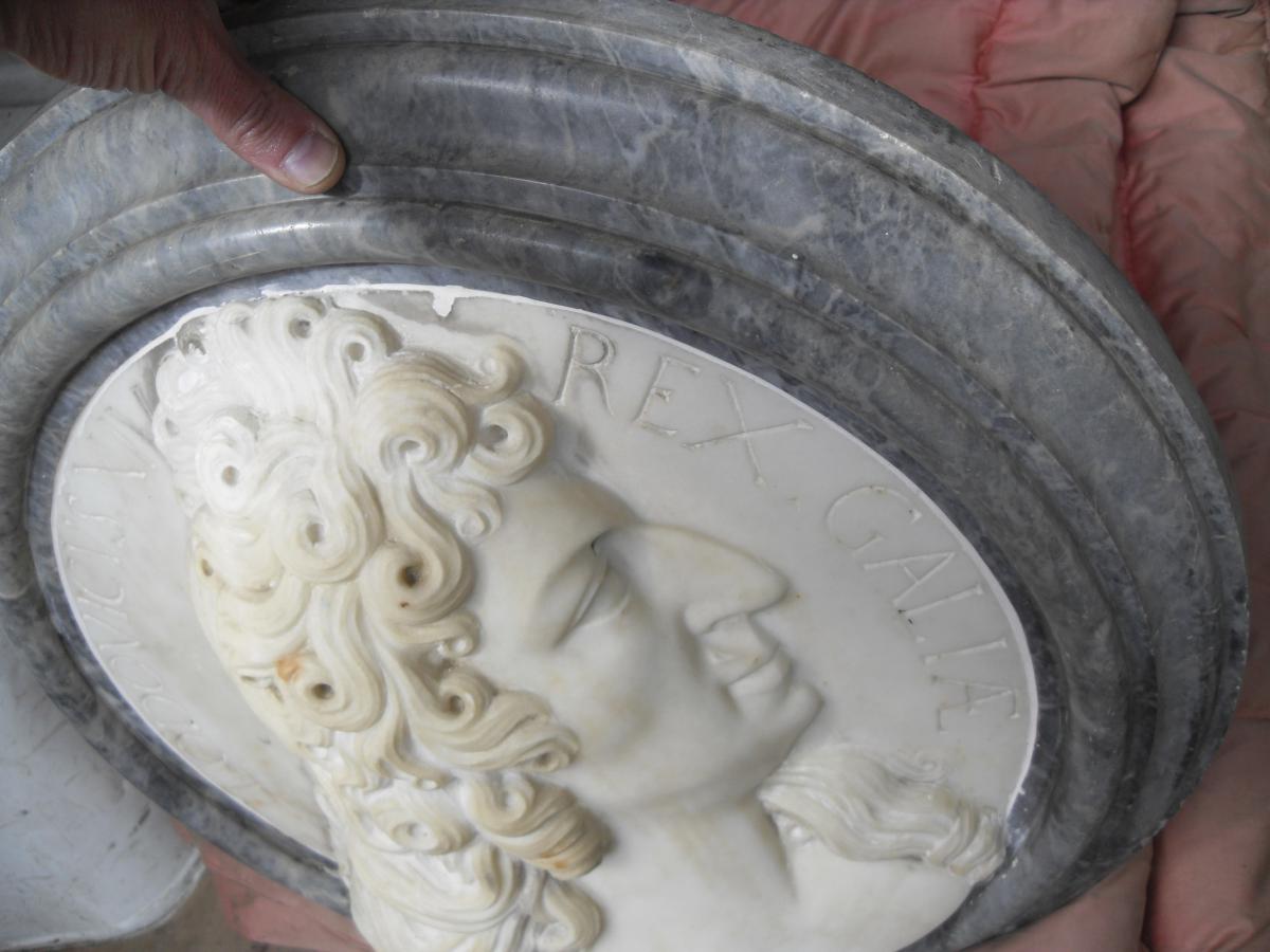 Louis XIV: Marble Sculpture-photo-6