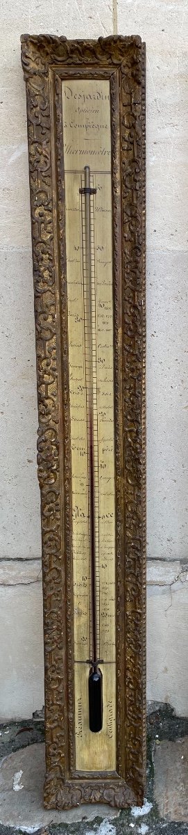 Regency Barometer And Thermometer-photo-3