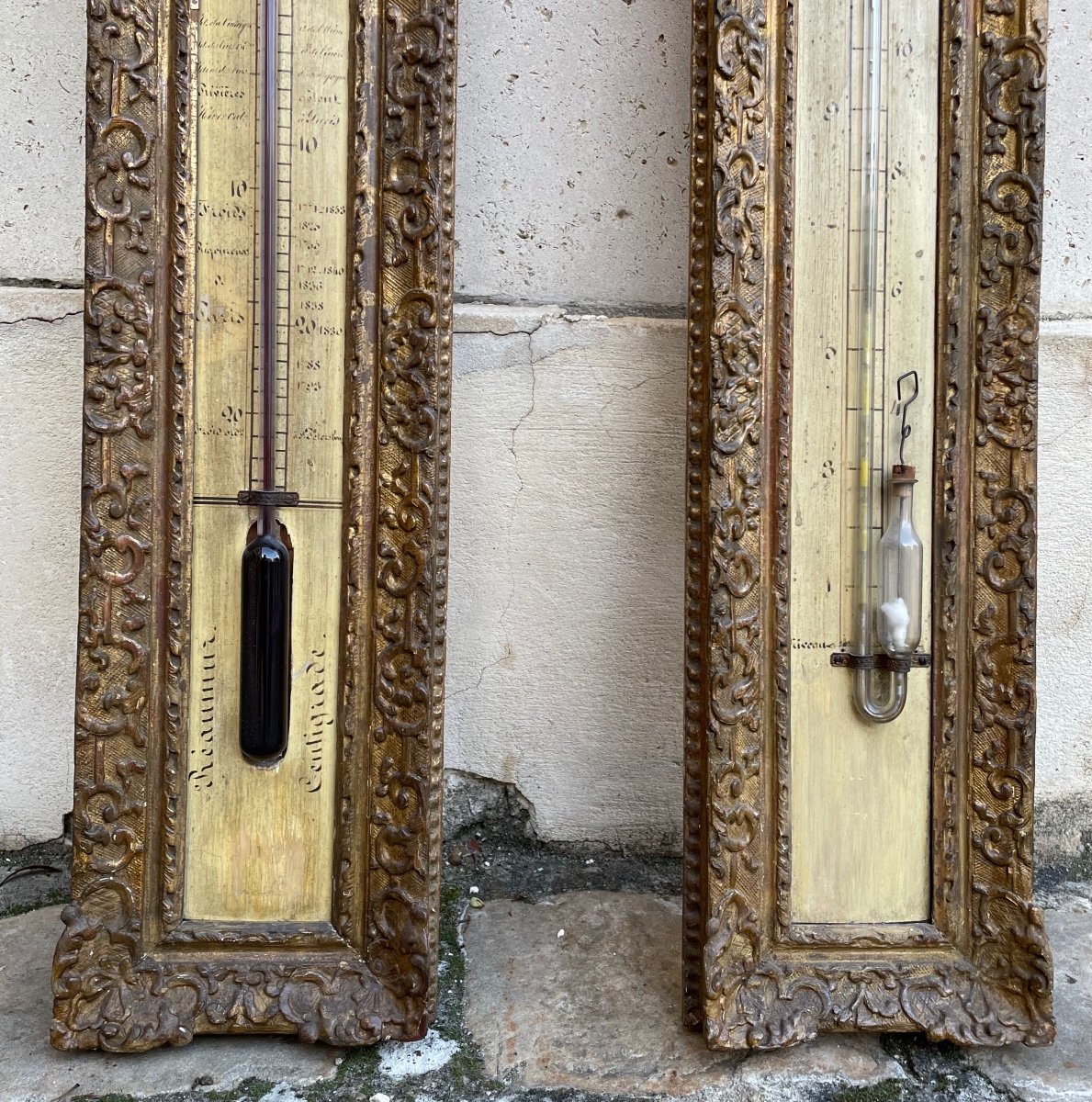 Regency Barometer And Thermometer-photo-3