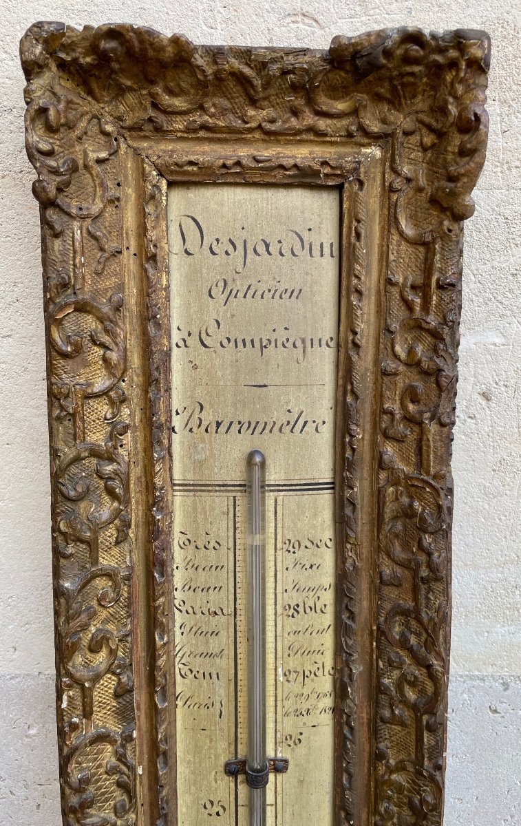 Regency Barometer And Thermometer-photo-4