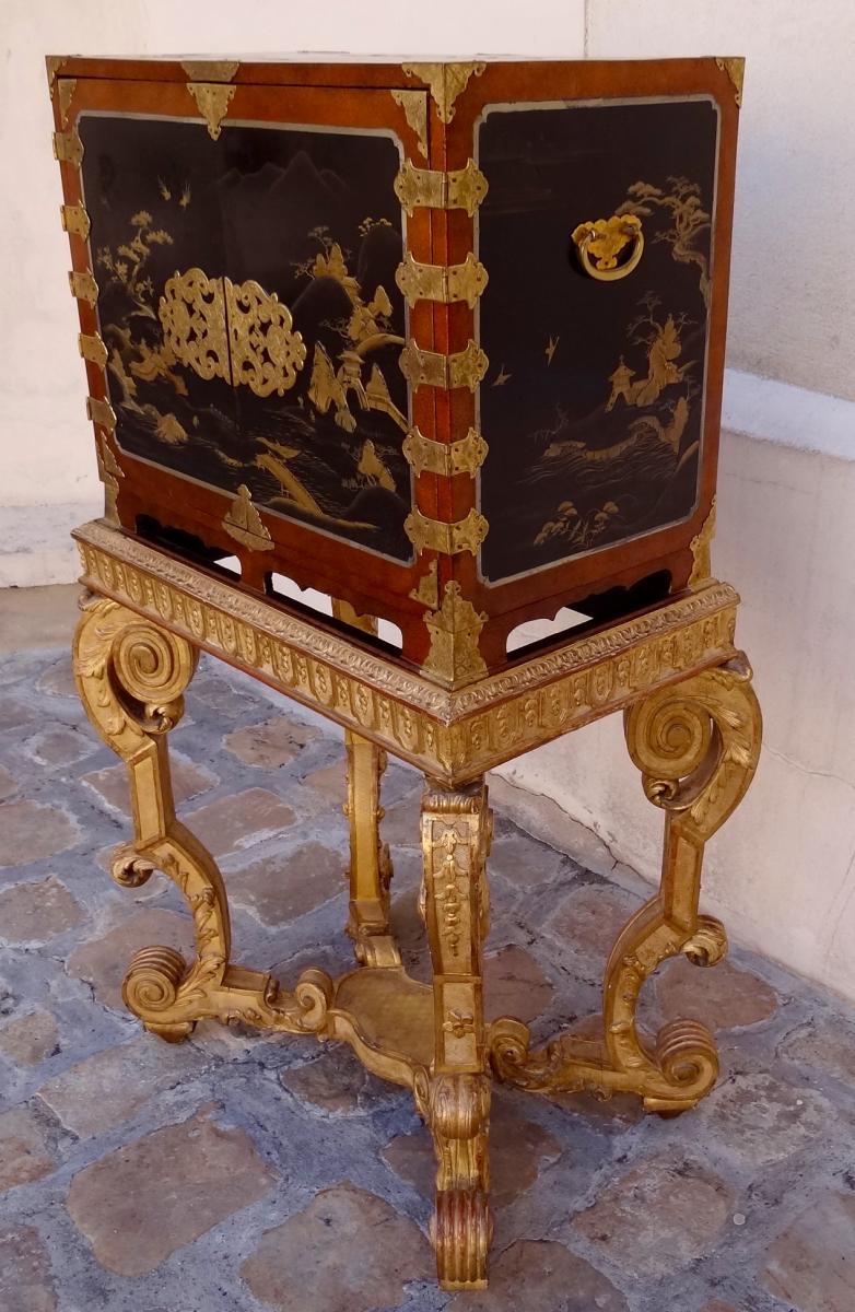 17th Century Cabinet Lacquer From Japan-photo-4