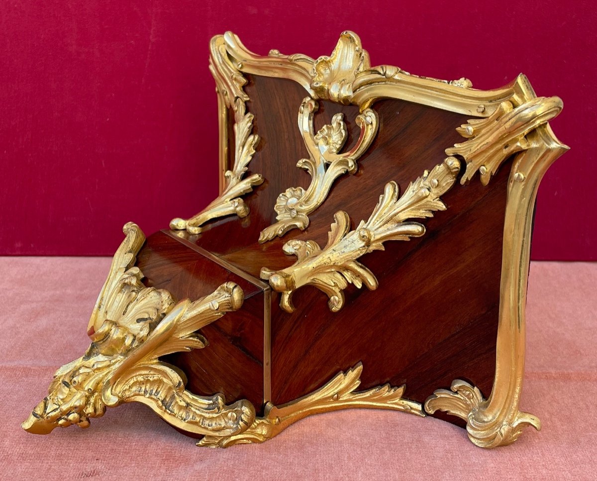 Cartel d'Applique Louis XV-photo-4