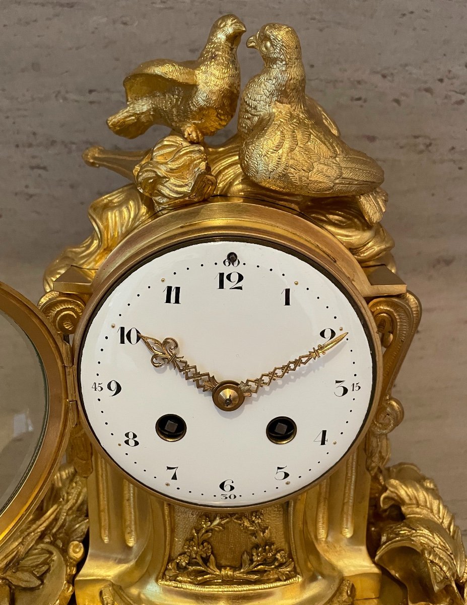 Louis XVI Style Clock-photo-2
