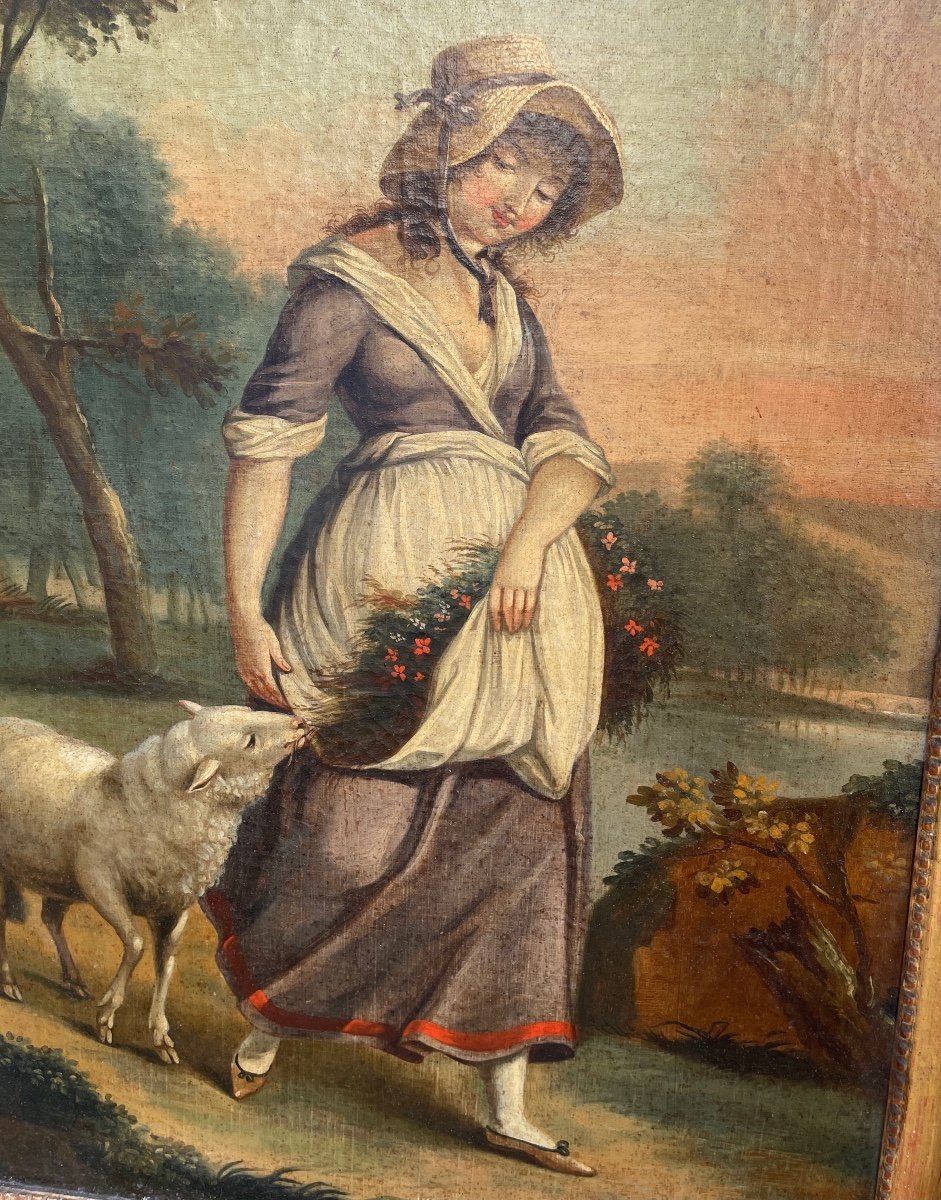 Louis XVI Period Trumeau-photo-3