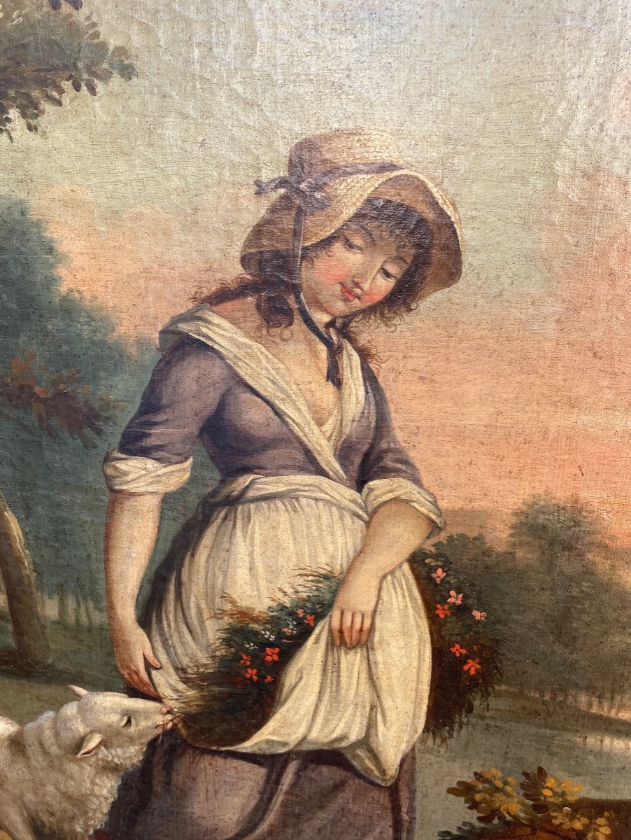 Louis XVI Period Trumeau-photo-4