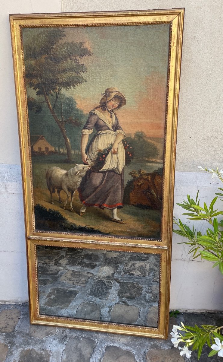 Louis XVI Period Trumeau-photo-1