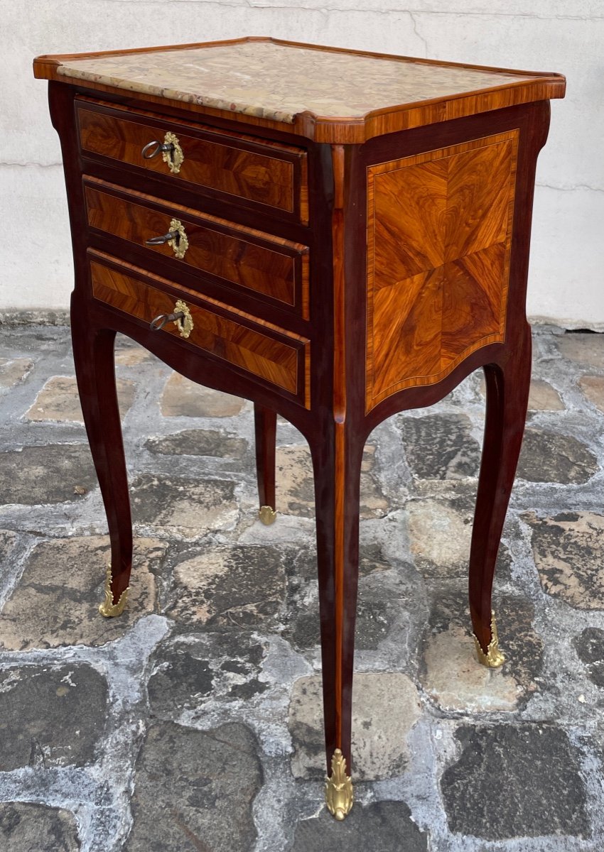 Table Chiffonnière d'époque Louis XV-photo-1