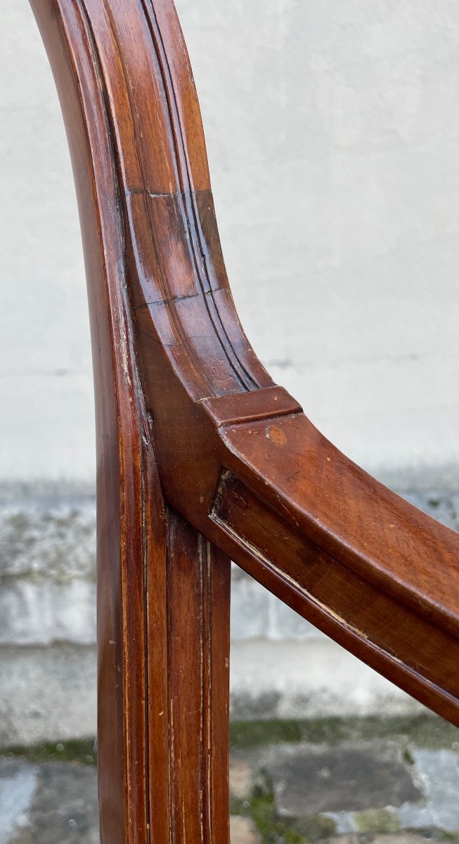 Mahogany Office Chair-photo-7