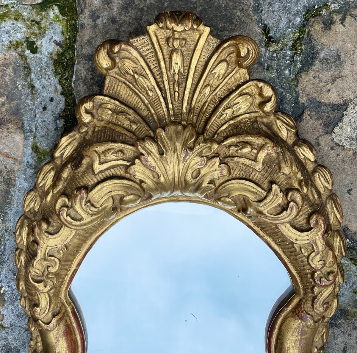 Paire de miroirs Louis XV-photo-2