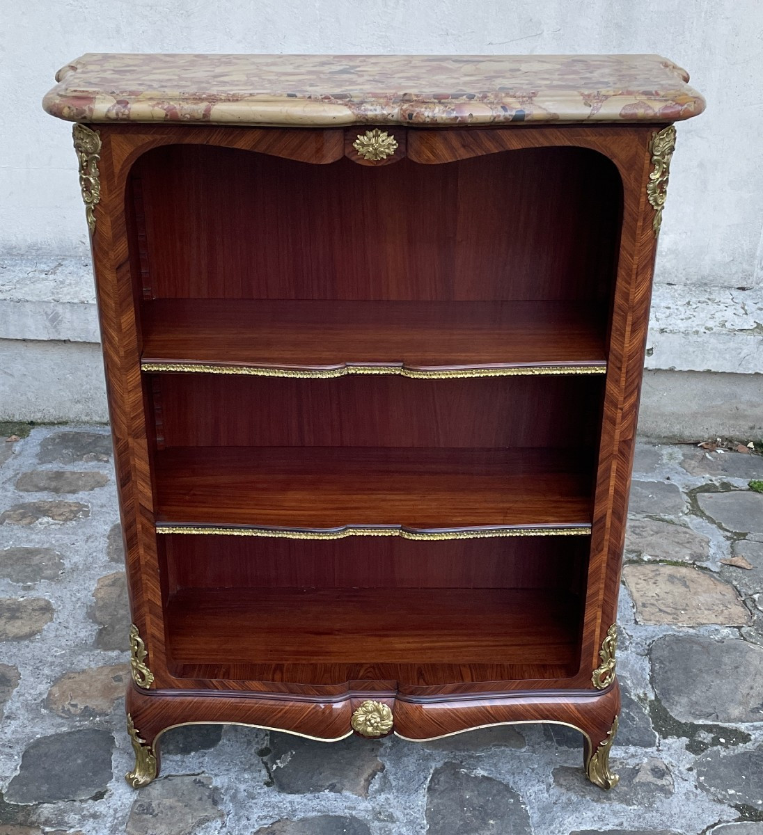 Library: Louis XV Style Book Stamped Léon Dromard