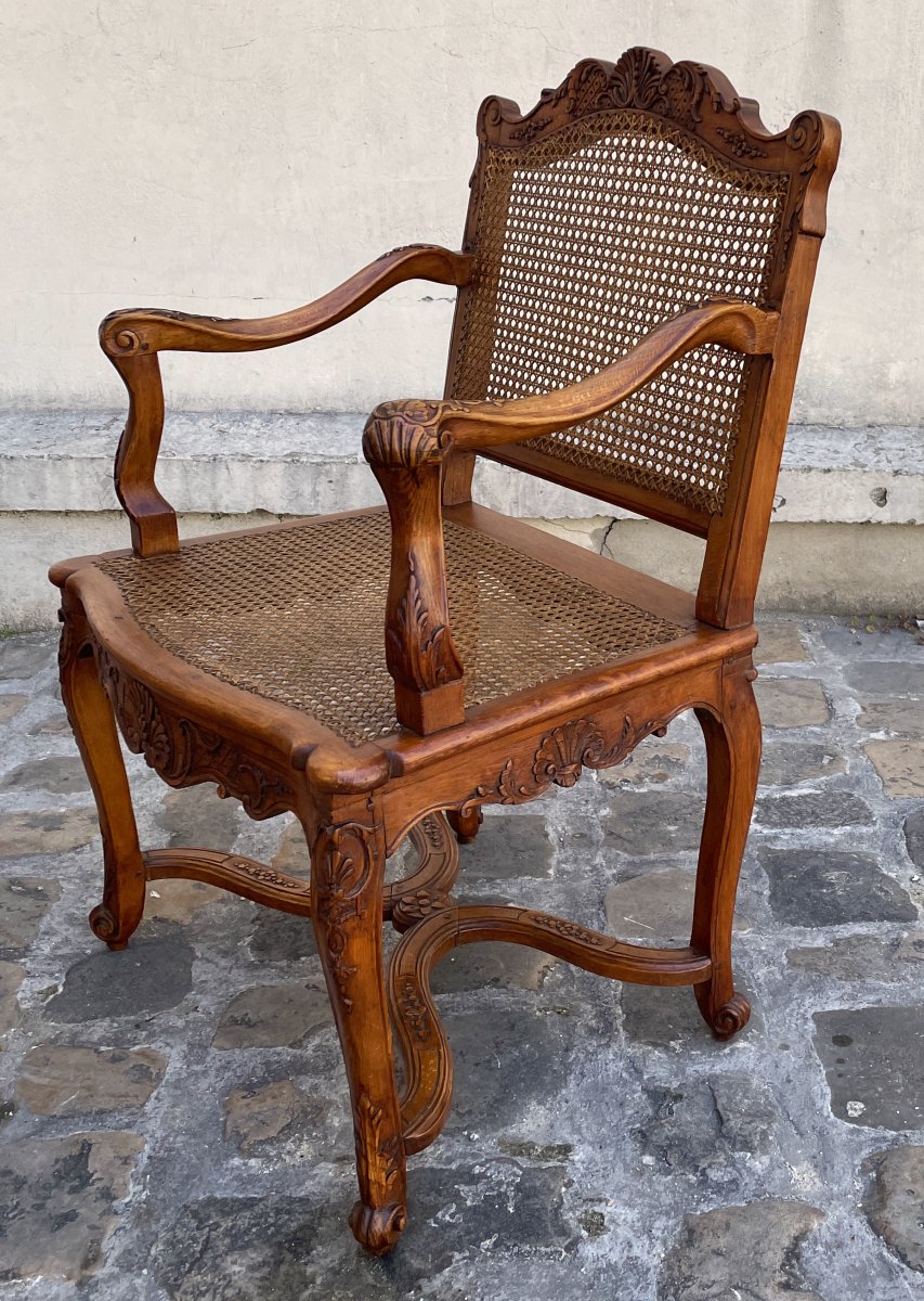 Suite Of 4 Regency Period Armchairs-photo-4
